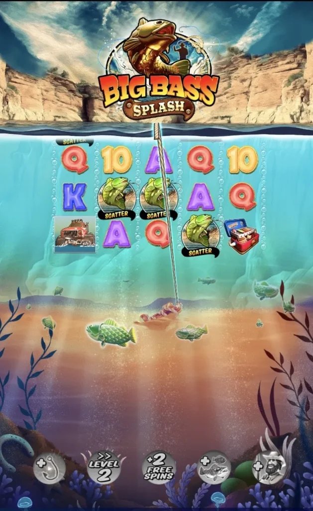 Großangler auf dem Slots Reel: Big Bass Splash in Deutschland beliebt.